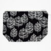 Black Leaves Makeup Bag