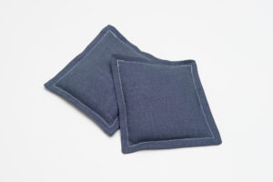 Linen Hand Warmers – Blue