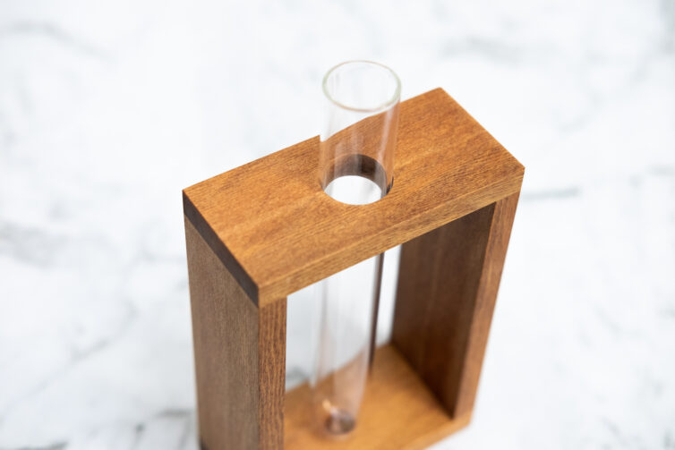 Rimu Timber Bud Vase