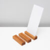 Slotted Card Stand – Rimu