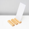 Slotted Card Stand – Pine
