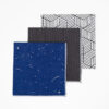 Cotton Hanky Set – Blue & Grey