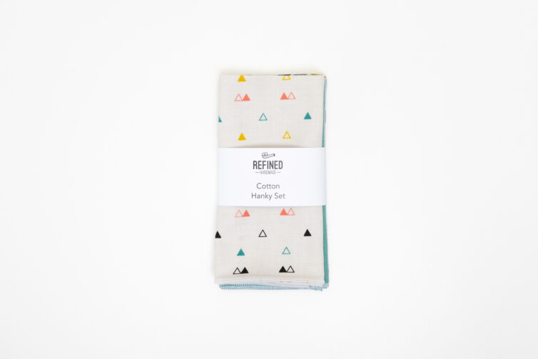 Cotton Hankies – Geometric