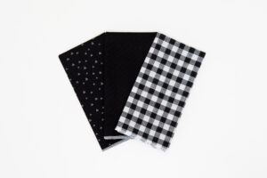 Cotton Hanky Set – Monochrome