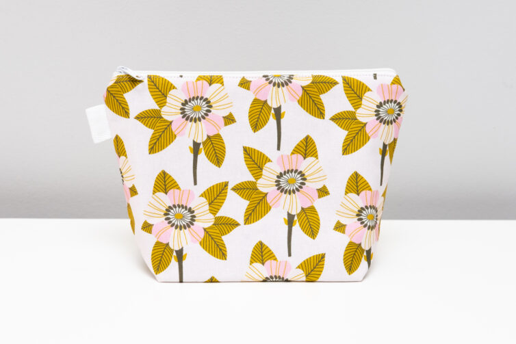 Floral Makeup Bag