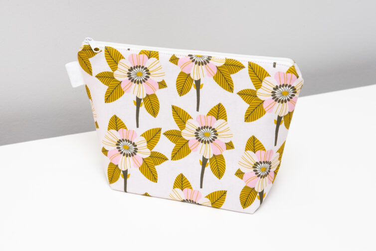 Floral Makeup Bag