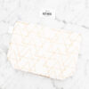 Metallic Gold Makeup Bag
