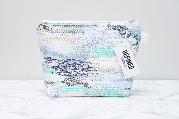 Ice White Makeup Bag