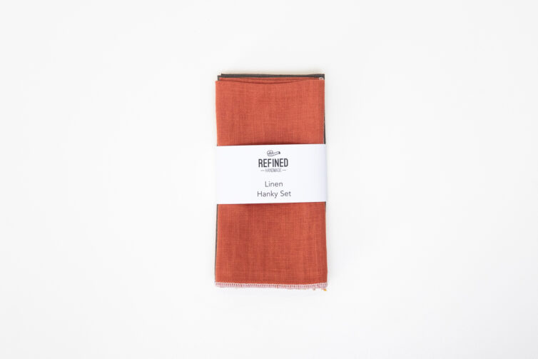 Linen Hanky Set – Sunset