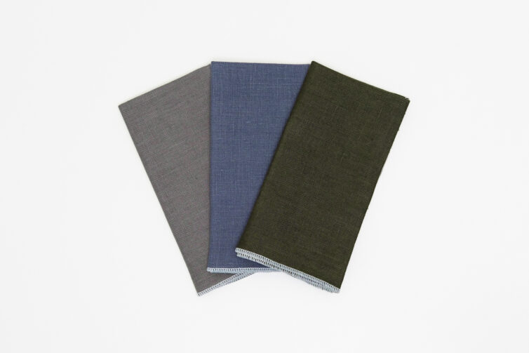 Linen Hanky Set – Earth