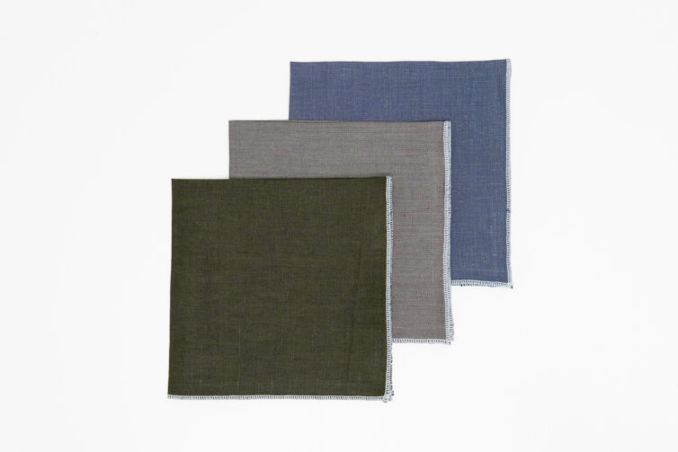 Linen Hanky Set – Earth