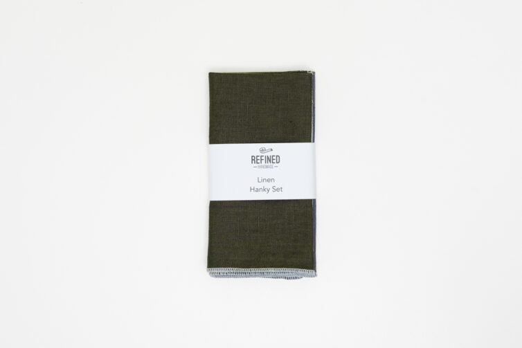 Linen Hanky Set – Earth