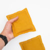 Linen Hand Warmers – Mustard