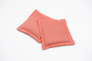 Linen Hand Warmers – Papaya