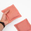 Linen Hand Warmers – Papaya