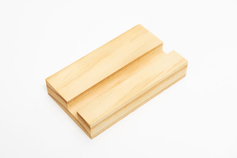 Pine Business Card Holder