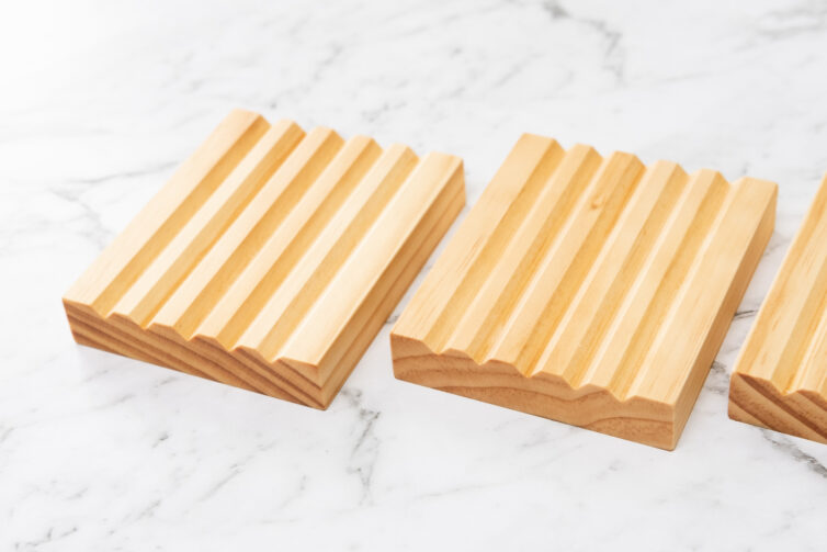 Pine Timber Soap Dish